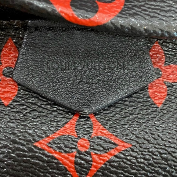 Authentic Pre-Owned Louis Vuitton Monogram Infrarouge Palm Springs Mini Backpack - Picture 9 of 16